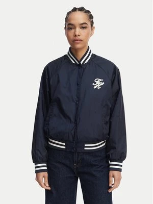 Obrázek produktu Tommy Hilfiger Bunda bomber Logo Appliqué WW0WW48618 Tmavomodrá Regular Fit