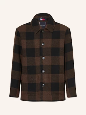 Obrázek produktu Tommy Hilfiger Bunda černá / tmavě hnědá