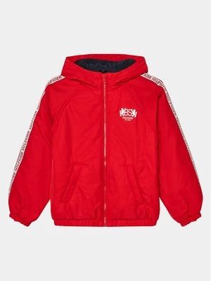 Obrázek produktu Tommy Hilfiger Bunda pro přechodné období Heritage Logo Windbreaker KB0KB08880 Červená Regular Fit