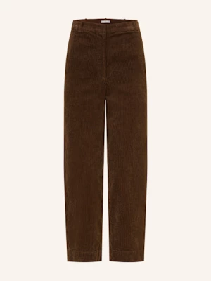Obrázek produktu Tommy Hilfiger Cropped Manšestrové Kalhoty tmavě hnědá