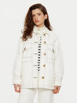 Obrázek produktu Tommy Hilfiger džínová košile WW0WW43728 Bílá Relaxed Fit