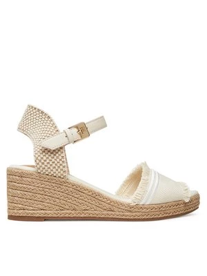 Obrázek produktu Tommy Hilfiger Espadrilky Fringe Canvas Medium Wedge FW0FW08879 Béžová