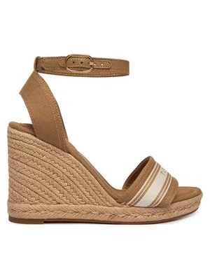 Obrázek produktu Tommy Hilfiger Espadrilky High Wedge Espad Webbing FW0FW09342 Béžová