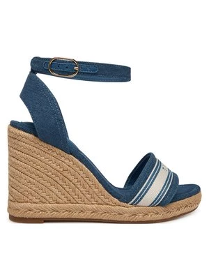 Obrázek produktu Tommy Hilfiger Espadrilky High Wedge Espad Webbing FW0FW09342 Modrá