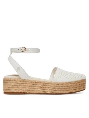 Obrázek produktu Tommy Hilfiger Espadrilky Knit Mesh Espadrille Platform FW0FW08743 Bílá