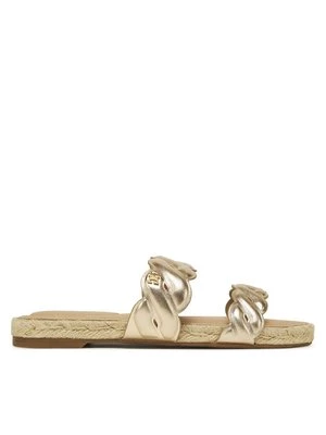 Obrázek produktu Tommy Hilfiger Espadrilky Metallic Rope Espadrille Mule FW0FW08670 Zlatá