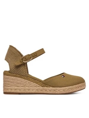 Obrázek produktu Tommy Hilfiger Espadrilky Mid Wedge Espad Closed Toe FW0FW09233 Hnědá