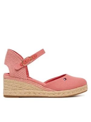 Obrázek produktu Tommy Hilfiger Espadrilky Mid Wedge Espad Closed Toe FW0FW09233 Korálová