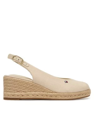 Obrázek produktu Tommy Hilfiger Espadrilky Mid Wedge Espad Slingback FW0FW09228 Béžová
