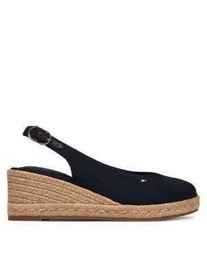 Obrázek produktu Tommy Hilfiger Espadrilky Mid Wedge Espad Slingback FW0FW09228 Tmavomodrá