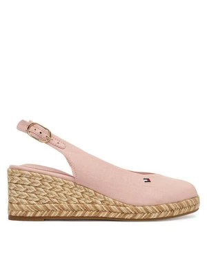 Obrázek produktu Tommy Hilfiger Espadrilky Mid Wedge Espad Slingback Speck FW0FW09472 Růžová