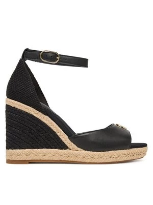 Obrázek produktu Tommy Hilfiger Espadrilky Plate High Wedge Espad FW0FW09517 Černá