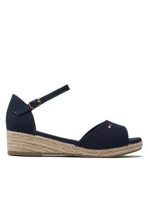 Obrázek produktu Tommy Hilfiger Espadrilky Rope Wedge Sandal T3A7-32185-0048 M Tmavomodrá