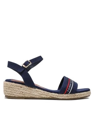 Obrázek produktu Tommy Hilfiger Espadrilky Rope Wedge Sandal T3A7-32777-0048 M Tmavomodrá