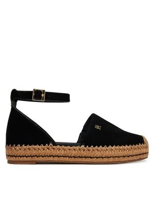 Obrázek produktu Tommy Hilfiger Espadrilky Th Platform Espad Suede Strap FW0FW09144 Černá