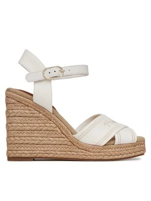 Obrázek produktu Tommy Hilfiger Espadrilky Tommy Hilfiger Espad High Wedge FW0FW08668 Écru Krémová