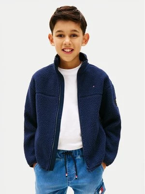 Obrázek produktu Tommy Hilfiger Fleecová mikina KS0KS00739 Tmavomodrá Regular Fit