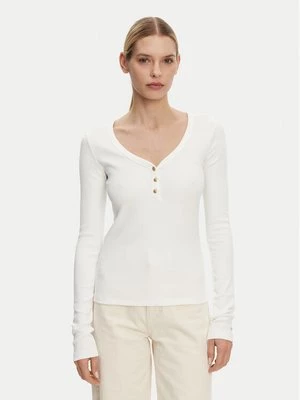 Obrázek produktu Tommy Hilfiger Halenka Henley WW0WW43905 Bílá Slim Fit