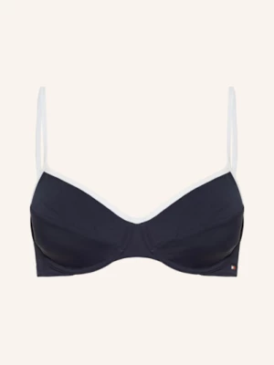 Obrázek produktu Tommy Hilfiger Horní Díl Bikin S Kosticemi tmavě modrá / bílá