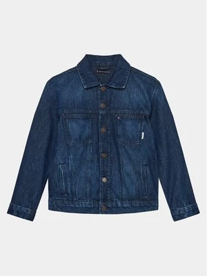 Obrázek produktu Tommy Hilfiger Jeansová bunda Oversized Trucker Bleach KB0KB08135 Modrá Regular Fit