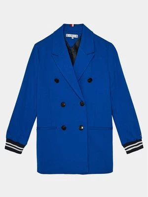 Obrázek produktu Tommy Hilfiger Kabát pro přechodné období Knitted Blazer KG0KG07796 Modrá Regular Fit