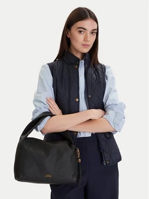 Obrázek produktu Tommy Hilfiger Kabelka City Leather Shoulder Bag AW0AW18152 Černá