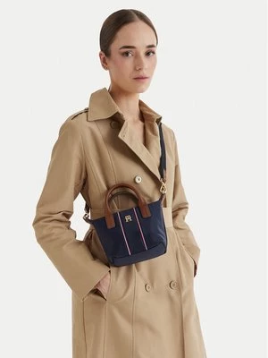 Obrázek produktu Tommy Hilfiger Kabelka Popette Micro Tote Corp AW0AW18552 Tmavomodrá