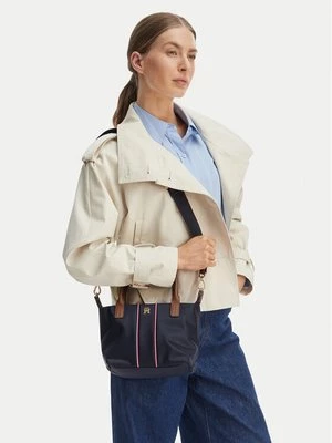 Obrázek produktu Tommy Hilfiger Kabelka Popette Mini Tote Corp AW0AW17707 Tmavomodrá