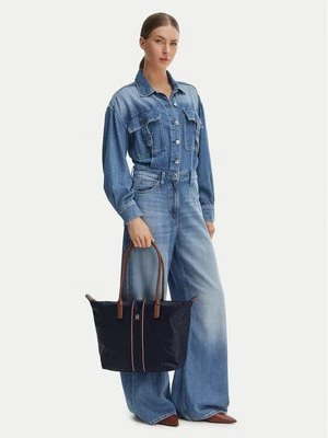 Obrázek produktu Tommy Hilfiger Kabelka Popette Tote Corp AW0AW17706 Tmavomodrá