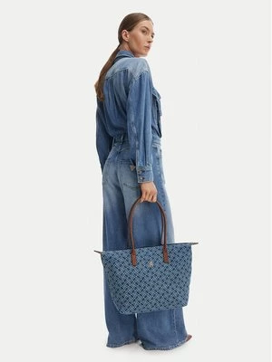 Obrázek produktu Tommy Hilfiger Kabelka Popette Tote Denim Flag AW0AW18613 Modrá