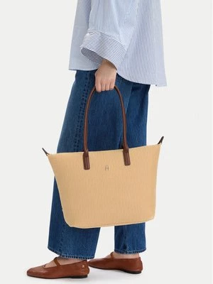 Obrázek produktu Tommy Hilfiger Kabelka Popette Tote Raffia AW0AW18528 Béžová