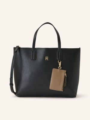 Obrázek produktu Tommy Hilfiger Kabelka Satchel S Pouzdrem černá / khaki