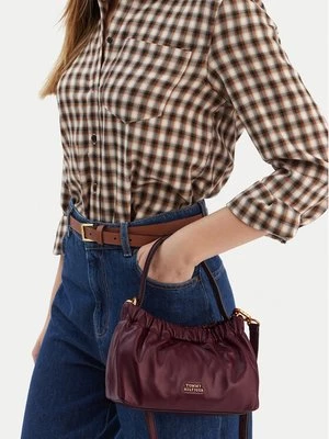 Obrázek produktu Tommy Hilfiger Kabelka Soft Leather Mini Crossover AW0AW18306 Bordó