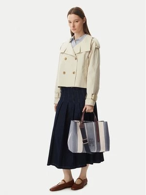 Obrázek produktu Tommy Hilfiger Kabelka Th City Satchel Jacquard AW0AW18733 Modrá