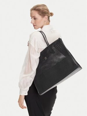 Obrázek produktu Tommy Hilfiger Kabelka Th City Summer Tote Woven AW0AW17640 Černá