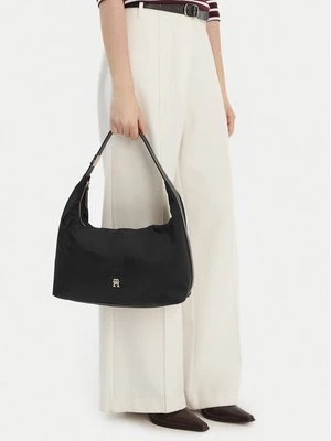 Obrázek produktu Tommy Hilfiger Kabelka Th Go Hobo Nylon AW0AW18229 Černá