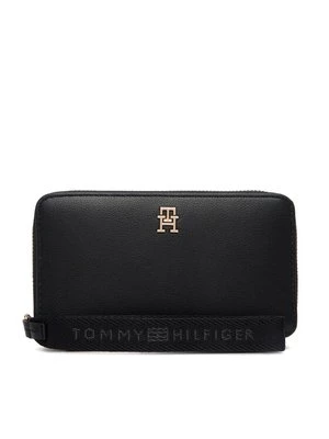 Obrázek produktu Tommy Hilfiger Kabelka Th Logotape Compact Zip Around AW0AW18699 Černá