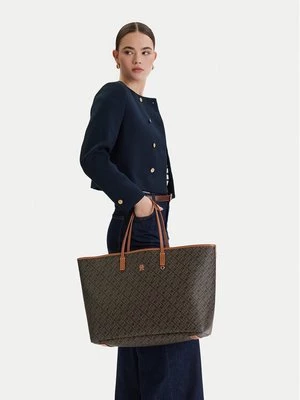 Obrázek produktu Tommy Hilfiger Kabelka Th Monoplay Maxi Tote Le AW0AW18850 Černá