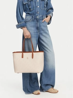Obrázek produktu Tommy Hilfiger Kabelka Th Monoplay Tote Le AW0AW17416 Béžová