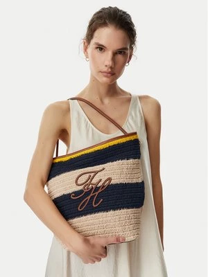 Obrázek produktu Tommy Hilfiger Kabelka Th Nautical Bucket Crochet Str AW0AW18814 Barevná