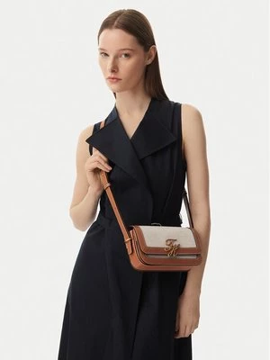 Obrázek produktu Tommy Hilfiger Kabelka Th Script Flap Crossover Canvas AW0AW18737 Krémová