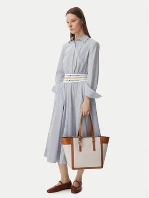 Obrázek produktu Tommy Hilfiger Kabelka Th Script Tote Canvas AW0AW18829 Krémová