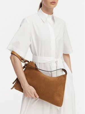 Obrázek produktu Tommy Hilfiger Kabelka Th Statement Shoulder Bag Suede AW0AW18824 Hnědá