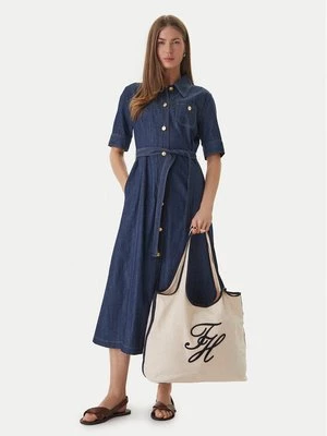 Obrázek produktu Tommy Hilfiger Kabelka Th Summer Tote Canvas AW0AW18398 Bílá
