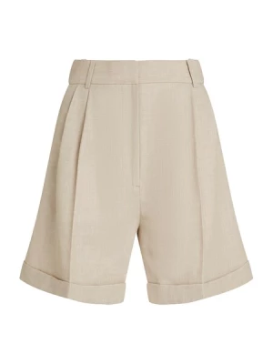 Obrázek produktu TOMMY HILFIGER Kalhoty se sklady v pase  režná