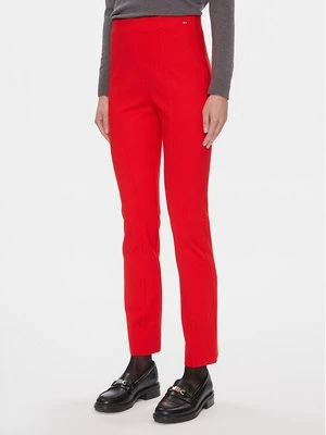 Obrázek produktu Tommy Hilfiger Kalhoty z materiálu Elevated WW0WW39721 Červená Slim Fit