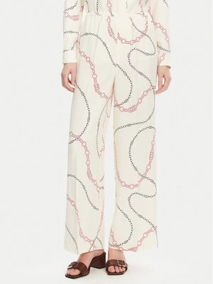 Obrázek produktu Tommy Hilfiger Kalhoty z materiálu Soft Viscose Woven Pants WW0WW44542 Bílá Relaxed Fit