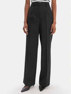Obrázek produktu Tommy Hilfiger Kalhoty z materiálu Timeless WW0WW48801 Černá Wide Leg