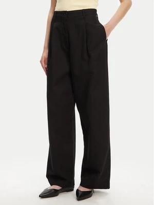 Obrázek produktu Tommy Hilfiger Kalhoty z materiálu WW0WW45780 Černá Wide Leg