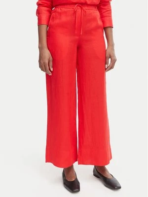 Obrázek produktu Tommy Hilfiger Kalhoty z materiálu WW0WW48970 Červená Wide Leg